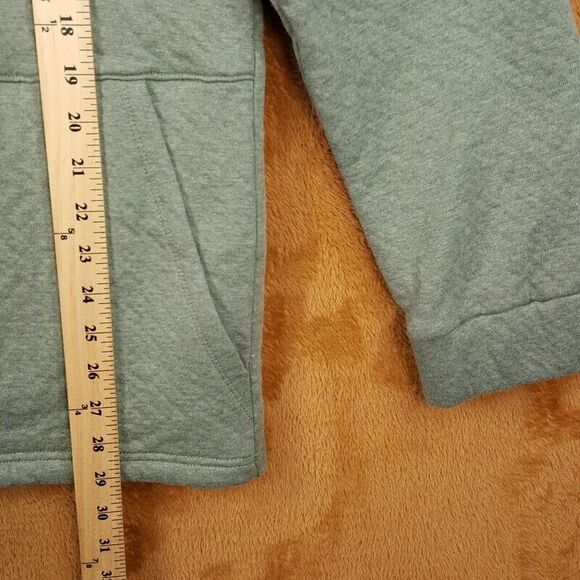 LUNYA Mens Sweater Small Green RESTORE DOUBLE FACED Cardigan Snap Button LAHGO - Picture 9 of 10